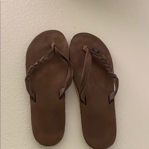 Brown Rainbow Sandals